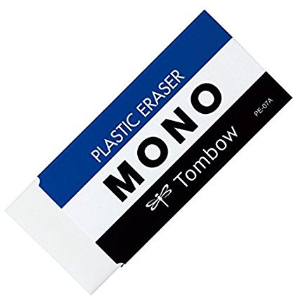 Tombow Mono L – Radiergummi, 10 Stück, 38 g