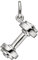 Jobo Damen-Anhänger Hantel aus 925 Sterling Silber