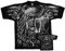Liquid Blue Herren Plus-Size Wolf Dreamcatcher T-Shirt, schwarz, 6X-Groß