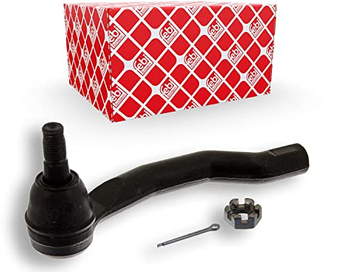 febi bilstein 42743 Spurstangenendstück mit Kronenmutter und Splint, 1 Stück