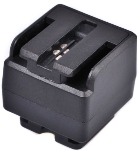 JJC JSC-5 Blitzadapter für Sony/Minolta Aufsteckblitz an Standard ISO Kamerablitzschuh
