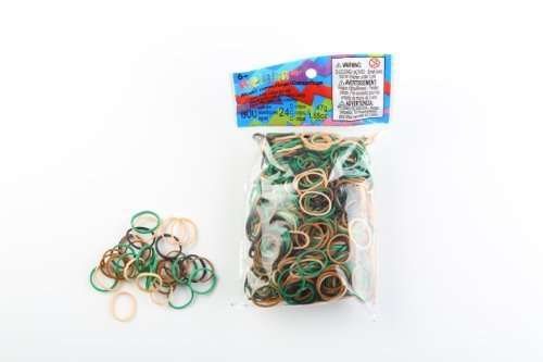 Gummibänder Rainbow Loom Camouflage