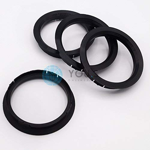 4 x ZENTRIERRINGE DISTANZRING für ALUFELGEN Z24 76,0-66,6 mm Alutec Anzio Rial
