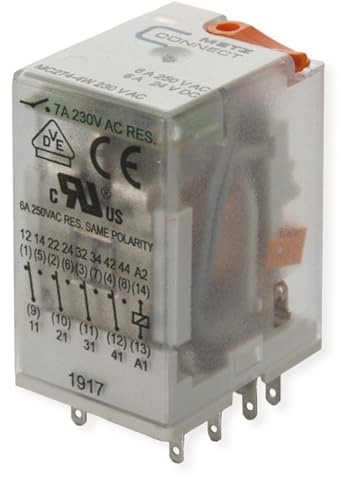 Metz Connect 110017051407 Steckrelais 230 V/AC 7 A 4 Wechsler 1 St.