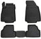 Element Gummimatten Passgenaue Fußmatten OPEL Mokka 2012-4tlg, Schwarz