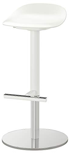 Barhocker JANINGE 38x36x84xØ42cm weiß