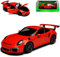 Welly Porsche 911 991 GT3 RS Coupe Orange 2011-2018 1/24 Modell Auto mit individiuellem Wunschkennzeichen