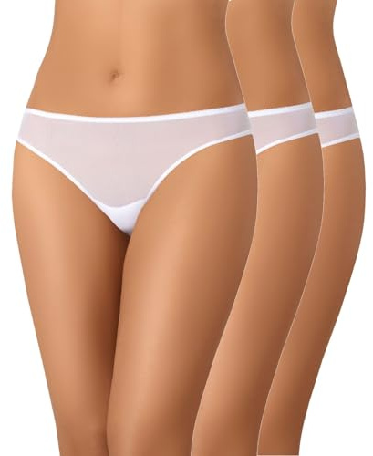 Teyli 3er Pack Unterwäsche Frauen Pantys Women - Slips Damen - Unterhosen Damen Unterwäsche - Frauen Pantys Slips die Jeden Tag