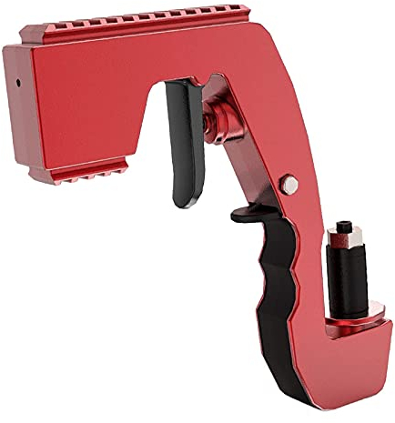 YRHH Champagne Gun Wine Dispenser Fountain Champagne Sprayer for Birthday Parties Wedding Ceremonies Bottled Ejector-Schwarz