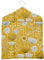 Jolee Fabrics Premium Oilcloth Peg Bags with Wooden Hanger - Large Waterproof Peg Bag, Clothes Clip Storage Perfect for Any Washing Line (Bergen Ochre Peg Bag)