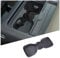 DIYUCAR Anti-Slip Pad TPE Rubber Car Cup Holder Mat Liner Insert for Land Rover Defender 90 110 2020-2022 Black