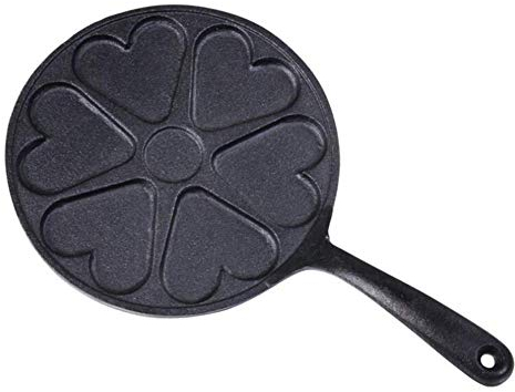 COTBY Frying Pan 5 in 1 Multi Section Grill/Breakfast Skillet with Non-Stick Cast Iron for All Hobs Including Induction,for Steak Or Plus Grilled Vegetables and Other Delicious Fryi