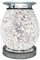 Cello Silver Mosaic Touch Electric Melt Burner - Wax Melt & Oil Burner. New Home Gifts, Home Decor, Room Decor, Bedroom Accessories & Office Accessories. Electric Diffuser With Light Bulb.
