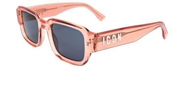 Dsquared Icon 0009/s L7Q/KU ORANGE Sunglasses Men Acetate, Standard, 50
