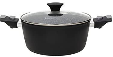 Tognana Space Saving Casseruola con coperchio 24 cm e manici amovibili