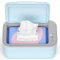 Awesmom Wipe Warmer for Babies, Adult, Adjustable Temperature, Silent Heating, Large Wipe Holder with Constant Warmth –Blue