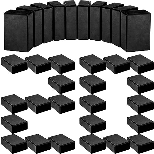 20 Pcs EVA Yoga Blocks Bulk, Non Slip Exercise Brick, Black