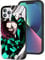 WANGQINHAI Kompatibel mit iPhone 12 Hülle iPhone 12 Pro Hülle, Anime Cool Manga TPU Fallschutz Stoßdämpfend Kratzfest Handyhülle Cover (Anime-Demon-Slayer-Comic-1)
