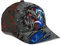 501 Baseball Kappe Mütze Herz Eines Wolfes, Seele Eines Drachen, Rissmuster, Schwarz, Blau Unisex Hysteresenkappe Mode Vintage Baseballmütze Für Outdoor Kletter