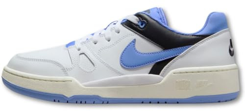 Nike Herren Full Force Low Sneaker, White Polar Black Sail, 45.5 EU