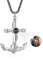 Glooraca Immagine Collana per gli uomini Collane foto personalizzate con immagine all'interno Collana proiezione personalizzata per il fidanzato papà (Color 1)