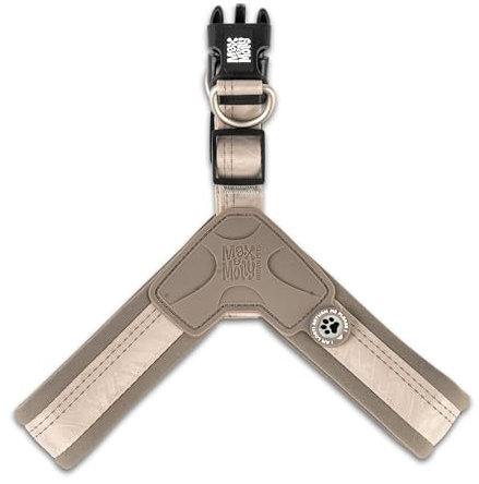 Max & Molly Q-Fit Hundegeschirr Sehr Kleine Hunde mit Gotcha! Smart ID Sicherheitsanhänger, Matrix 2.0 Sand/XXS, Geschirr Hund Gepolstert & Reflektierend - Komfort für deinen treuen Begleiter