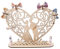 ParPix Geldgeschenk Hochzeit Holz, Hochzeit Geldgeschenk, Hochzeitsgeschenke für Brautpaar Geld, Personalisiert Hochzeitsgeschenk Geld, Geldgeschenke zur Hochzeit für Geburtstag Hochzeit Jubiläum
