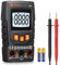 Neoteck Multimeter Digital 4000 Zähler Messgerät AC/DC Strom und Spannung, Widerstand, Durchgangs LCD Multimeter kfz Voltmeter-Tester mit NCV, Datenspeicher, Taschenlampe