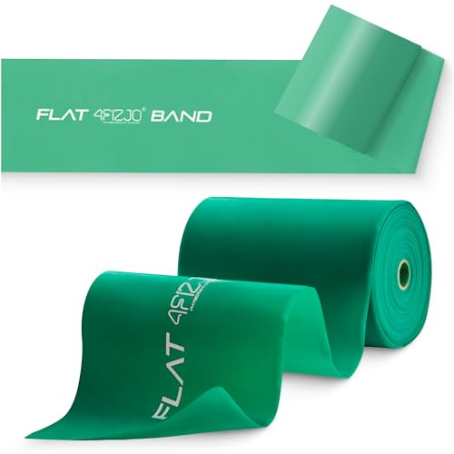 4FIZJO Latex Fitnessband, 30m, Widerstandsbänder krafttraining, Calisthenics Equipment, Trainingsband für Yoga, Gymnastikband, Rehabilitationsband