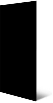 JANGAL Modular Wall rPET Filz Paneel, recyceltes PET Akustikpaneel 1040x520 mm, Modulares Wandpaneel, zum Kleben oder Schrauben, Wandverkleidung, Wand Deko (Black)
