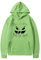 Grüner Herren-Kapuzenpullover, Geschenke für Herren, Halloween-Hoodies für Herren, langärmelig, Kürbis-Druck, Kapuzen-Sweatshirts, klassische Passform, Pullover, Tops mit Tasche, Herrenpullover,