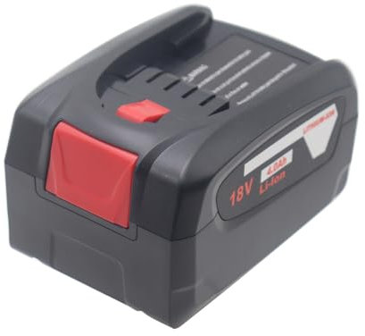 Batteria di ricambio per Bosh 18 V PBA PSB PSR, compatibile con batteria Green Home and Garden Bosh 18 V per Gloria 18 V per Gardena 18 V 4.0 Ah, per attrezzi P4A di Bosh, Gardena, Gloria e Wagner
