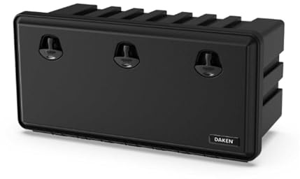 DAKEN Just 1000 LKW Staukasten Werkzeugkasten 1020x500x460mm Staubox 153L Unterbaukasten (Ohne Halter)
