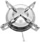 JUMPLAWN Hornillo De Gas Portátil para Camping Cocinero De Alta Potencia Diseño Estable y Compacto para Picnic y Senderismo