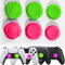 TEUVO Copri Joystick per PS5, 6 Pezzi Thumbstick per PS5 Copri Controllore PS5 Accessori Silicone Tappi Gommini Analogico per PS5 PS4 Xbox Switch Aiuto Mirare Controllo Migliora Comfort, Rosa & Verde