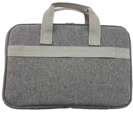 Générique Laptop Bag, Waterproof Messenger Case, Travel Work Tote, 13,78 x 9,84 x 1,18 pollici, Slim Lightweight Design with Shoulder Strap, Ideal for School, Coffee Shop, Airplane Use