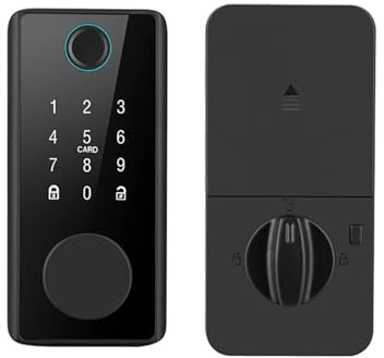 Serratura Smart, Scheda password impronta digitale con telecomando intelligente Serratura automatica con catenaccio americano