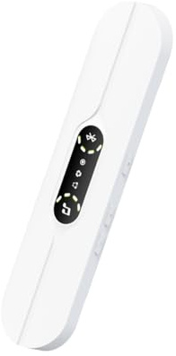 Schlaf Knochen Leitung Lautsprecher Eingebautes weißes Rauschen Schlafhilfe Modus Plug-in Karte/Bluetooth Duale Konnektivität 8 Stunden Akkulaufzeit für Seitenschlafer, schwierige Schlafer (Weiß)