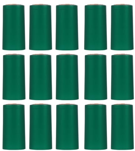 BESPORTBLE Capsule 200 Termoretraibili Bottiglie per Vino e Verde di Pezzi Plastico, Pellicola Sigillante Monouso Protezione e Decorazione del Tappo Cantina e Ristorante