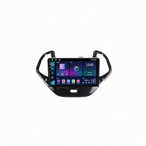 Car Stereo for Ford FIGO KA 2015-2020 Bluetooth/Mirror Link/Voice Control/Gps Navigation/Fm/Aux/Wifi Touchscreen Car Stereo Screen, 8 Core 6G+128G