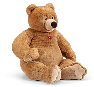 Trudi Bär Ettore Plüschtiergeschenk für Weihnachten, Geburtstag und Valentinstag. Plüschbär | 75x115x45cm Taglia Maxi Jumbo | Klassische Teddybären | Modello 25613
