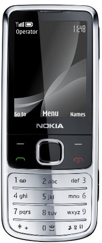 Nokia 6700 Classic Chrome (UMTS, GPRS, Bluetooth, Kamera mit 5 MP, Musik-Player) UMTS Handy