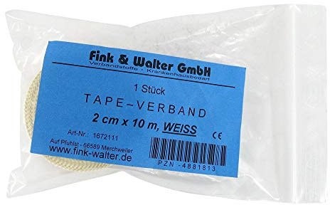 TAPE 2 cmx10 m weiß 1 St