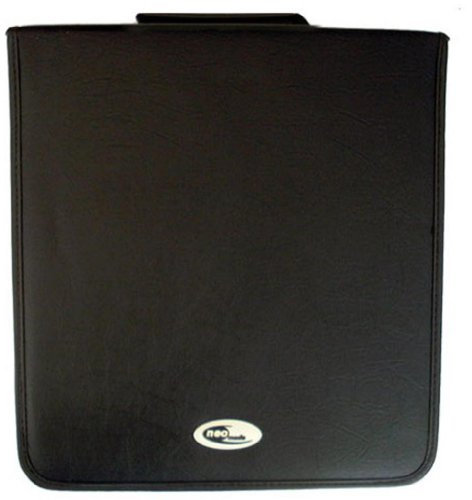 Neo Media 1 X 240 Capacity CD DVD Ring Binder Wallet Leather Storage Carry Case