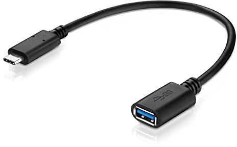 adaptare 40227 USB-OTG Adapter-Kabel USB-Stecker Typ C USB 3.0-Buchse Typ A für Speicher-Stick und andere Geräte
