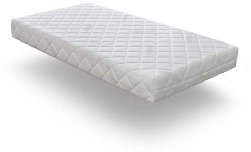 DORMISSIMO Matratze 90X190 Delta Soja Höhe18 cm Bezug mit Memory Foam Bambusgewebe