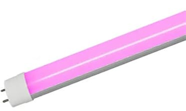 ONSSI® Tubo LED T8 150cm Mate Aluminio Tubo Fluorescente Led Dos Extremos (ROSA MATE)