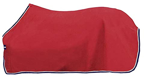 HKM Unisex svedetæppe -Madrid- Pferdeausstattung, rot, 145 EU