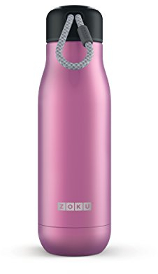 Zoku Borraccia in acciaio inox, 530 ml, viola, 7,2 x 7,2 x 24,4 cm