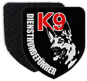 Copytec Patch WK9 Diensthundeführer Trainer Hund Schäferhund Hundeschule DSH #31841